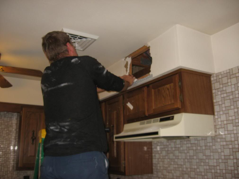 How To Remove Soffits Above Kitchen Kitchen Renovation Files Removing the Soffit